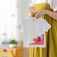 くまのがっこう 子どもＴシャツ（ペンキ チャッキー）