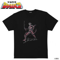 東映ヒーローTシャツ　宇宙刑事シャリバン　ペンタッチ