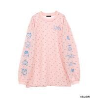 【たまごっち×CANDY STRIPPER】ふきげん WAFFLE L/S TEE