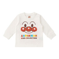 アンパンマンお顔長袖Tシャツ