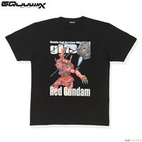 機動戦士Gundam GQuuuuuuX フルカラーTシャツ 赤いガンダ…