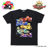 ナンバーワン戦隊ゴジュウジャー　ヒーローTシャツ