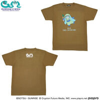 Ｌ　STRICT-G　初音ミク×ズゴック（シャア専用）　Ｔシャツ　ガンダム XL STRICT-G 初音ミク×ズゴック（シャア専用） Tシャツ ガンダム