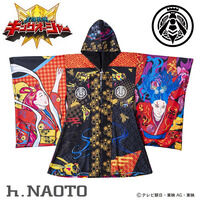 爆上戦隊ブンブンジャー ブンレッド 範道大也 総柄シャツ 爆上戦隊ブンブンジャー×h.NAOTO ブンレッド／範道大也 総柄