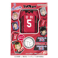 ハイキュー 音駒高校バレーボール部 アイコンマークカレッジ Tシャツ