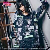 �A�j���w�W���W���̊�Ȗ`�� �_�C�������h�͍ӂ��Ȃ��x�~glamb Rohan Kishibe Shirt