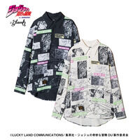 �A�j���w�W���W���̊�Ȗ`�� �_�C�������h�͍ӂ��Ȃ��x�~glamb Rohan Kishibe Shirt