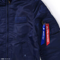 STRICT-G ALPHA�w�@����m�K���_�� �t�P�̃V���A�xL2B HOODED GEN II FLIGHT JACKET �A�����E���C