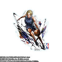 ONE PIECE �~ NBA STICKER