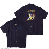 STRICT-G『機動戦士ガンダム』刺繍オープンカラーシャツ MS-06Sシャア