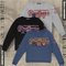 14AW LADYS AC CREW SWEAT SAGARA WAPPEN