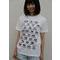 仮面ライダーシリーズ45周年記念　歴代変身ベルト柄Tシャツ（ホワイト）