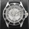 fWAhx`[ OMEGAMON~ Red Monkey Designs Wristwatch Silver925 High-End Model Black