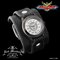 ʃC_[NEK ~ Red Monkey designs Collaboration Wristwatch Silver925 High-End Model