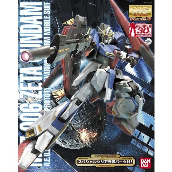 MG MSZ-006 Z高达Ver.2.0(1:100 高达模型30周年纪念透明版)