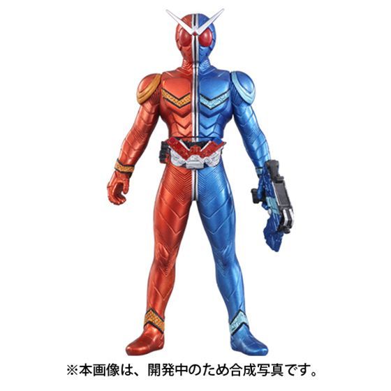 ライダーヒーローシリーズW EX 仮面ライダーW ヒートスタイル3体