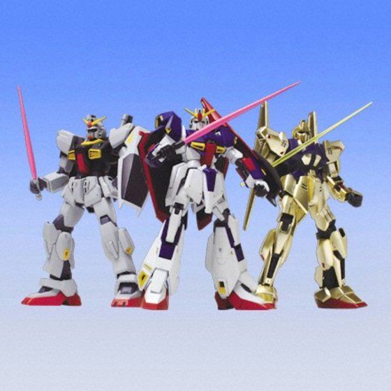 HGUC 1/144 MSZ-006 Zeta Gundam + MSN-00100 Hyaku-Shiki + RX-178 Gundam Mk-Ⅱ(A.E.U.G. color)(Gryphios War)