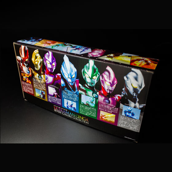 SPARK DOLLS SP ULTRAMAN GINGA Seven Colors Collection （ウルトラマンギンガ ソフビ人形7体セット）