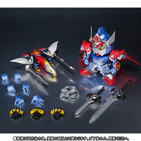 SDX クラウンナイト&武者頑駄無&三代目 SDX クラウンナイト&武者頑駄無&三代目