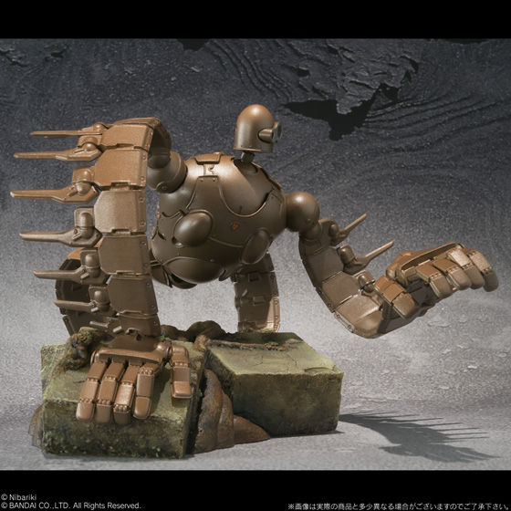 No556 構造ガレリア 天狗の城ラピュタ ロボット兵 青色発光 ver. Amazon.co.jp: 想造ガレリア 天空の城ラピュタ ロボット兵 青色