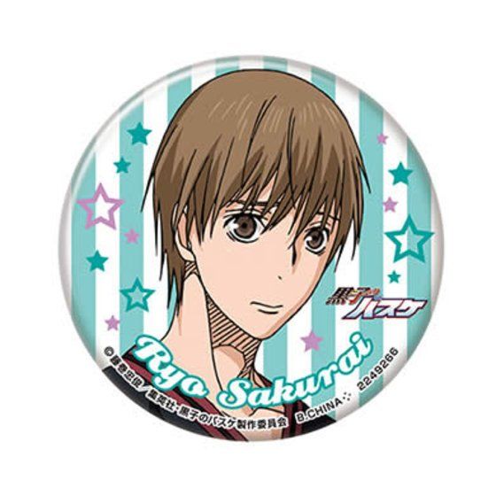 黒子のバスケ カプセル缶バッジコレクション2｜ガシャポン