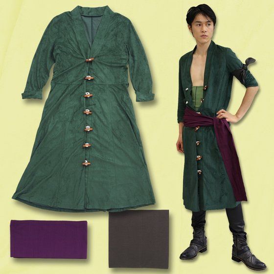 ワンピース ドレスローザ編 ゾロのコート 3点セット | ONE PIECE