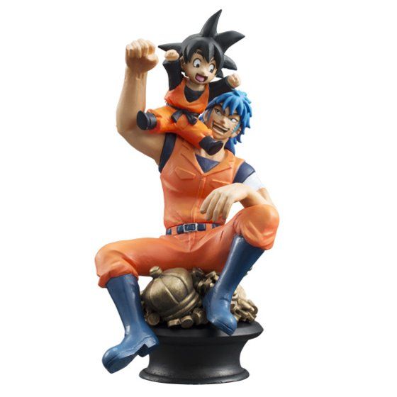 ドラゴンボール・ワンピース フィギュアセット ドラゴンボール改×ONE PIECE×トリコ チェスピースコレクションR