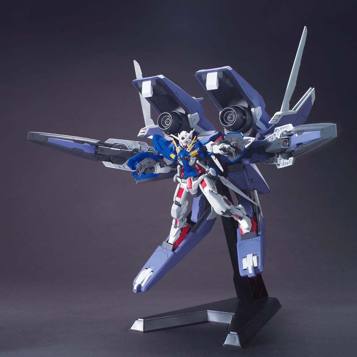 HG0O 1/144 No.13 GN-001 Gundam Exia(Trans-AM Mode) + GNR-001E GN Arms Type Exia