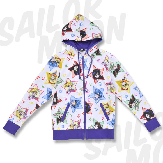 ☆新品☆ セーラームーン　ミュージアム　プルオーバー　パーカー　セット 美少女戦士セーラームーン ミュージアム：美少女戦士