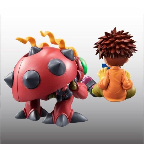 デジモン デジモンアドベンチャー 光子郎 テントモン フィギュア Amazon.co.jp: デジモンアドベンチャー 泉光子郎＆テントモン