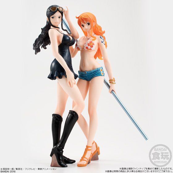 ワンピース　スタイリング　ガールズセレクション レベッカ　ナミ　ロビン ONE PIECE STYLING ～Girls Selection～ 3個セット(食玩
