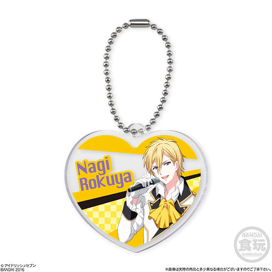 アイドリッシュセブン アクリルハートチャーム(12個入) | 食品・飲料 