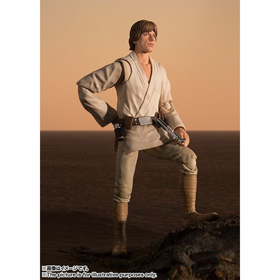 Simple style & Heroic action Figuarts Luke Skywalker(Star Wars Episode Ⅳ : A New Hope)