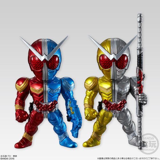 CONVERGE KAMEN RIDER コンバージ 仮面ライダーW フィギュア CONVERGE KAMEN RIDER PB03 -FFR W-【プレミアムバンダイ限定