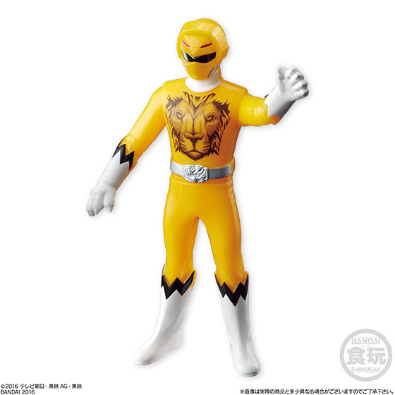 ソフビヒーロー 動物戦隊ジュウオウジャー2 野性解放Ver.（10個入