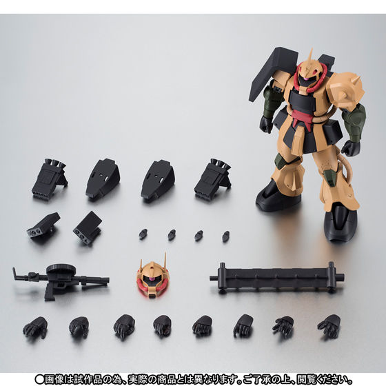 ROBOT魂 〈SIDE MS〉 MS-06D ザク・デザートタイプ ver
