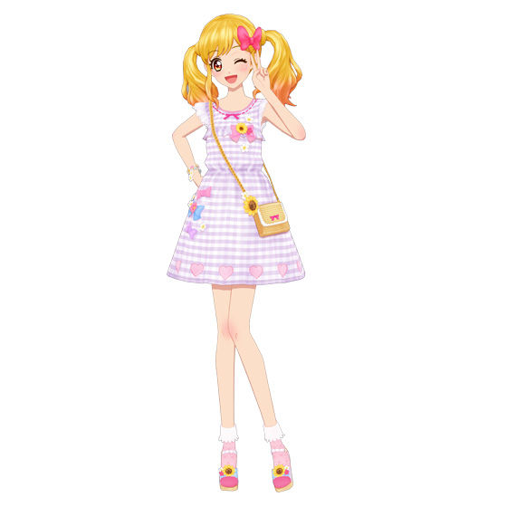 アイカツ！スタイル マイリトルハート コットンラベンダーポシェット