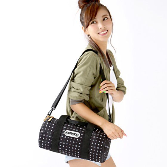 OUTDOOR PRODUCTS x PAC-MAN ミニボストン（モノトーン柄