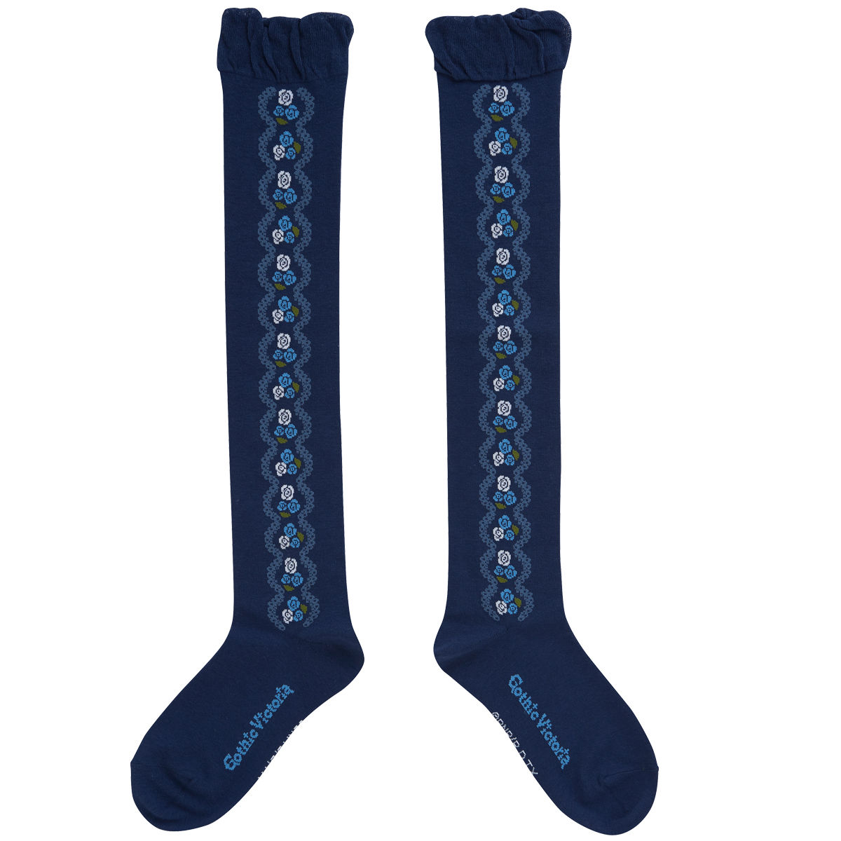 アイカツ！スタイル ゴシックヴィクトリア 16AWニーハイソックス