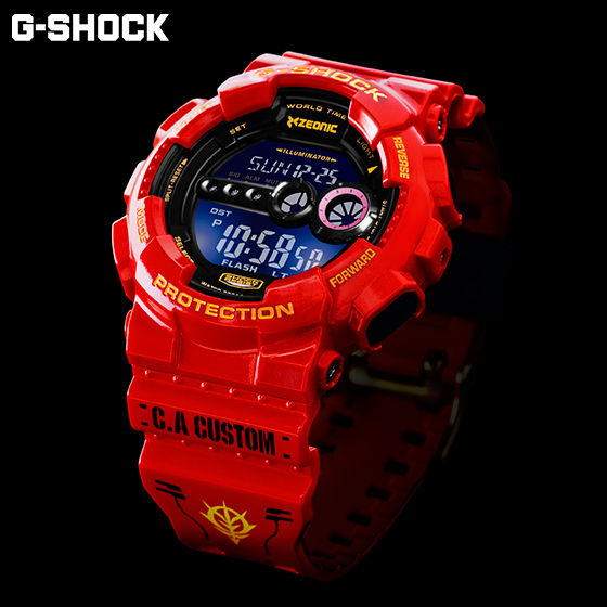 Gショック機動戦士ガンダム35周年記念「シャア専用G-SHOCK」 | www