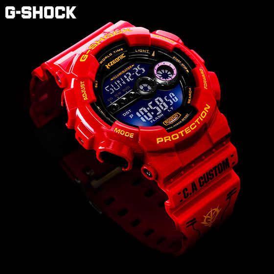 抽選販売】機動戦士ガンダム35周年記念商品 シャア専用 G-SHOCK