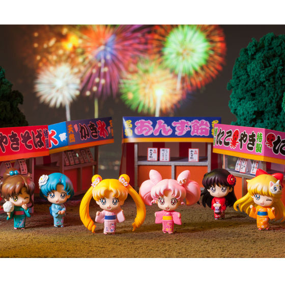 抽選販売】ぷちきゃら！美少女戦士セーラームーン みんなでお祭り編