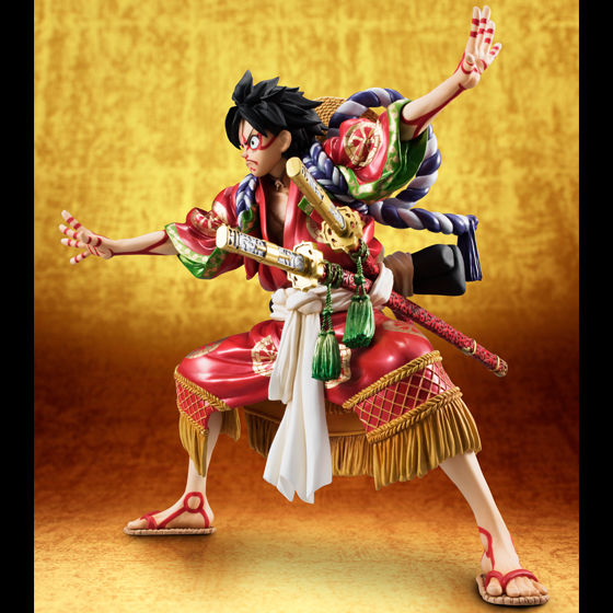 ワンピース歌舞伎　KABUKI EDITION POPフィギュア 抽選販売】Portrait.Of.Piratesワンピース“KABUKI EDITION” モンキー