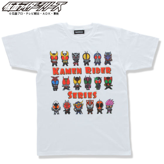 仮面ライダーシリーズ45周年記念 平成仮面ライダーシリーズ エグゼイド デフォルメtシャツ 仮面ライダーエグゼイド ファッション アクセサリー バンダイナムコグループ公式通販サイト