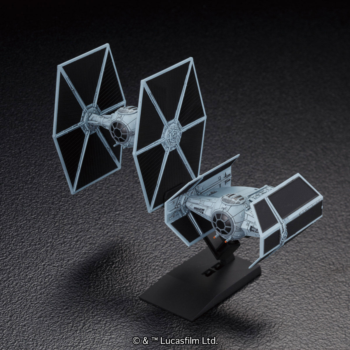 Bandai Vehicle Model 007 Twin Ion Engine/Ln Space Superiority Fighter+Twin Ion Engine/Ad Advanced x1(Star Wars Ⅳ: A New Hope)