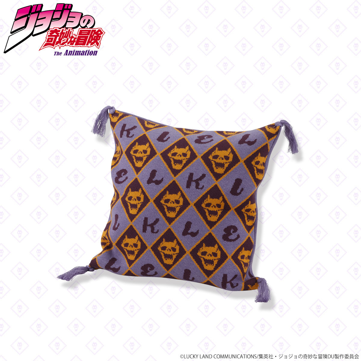 クッションカバー JOJO ジョジョの奇妙な冒険 ジャガードクッションカバー 中サイズ
