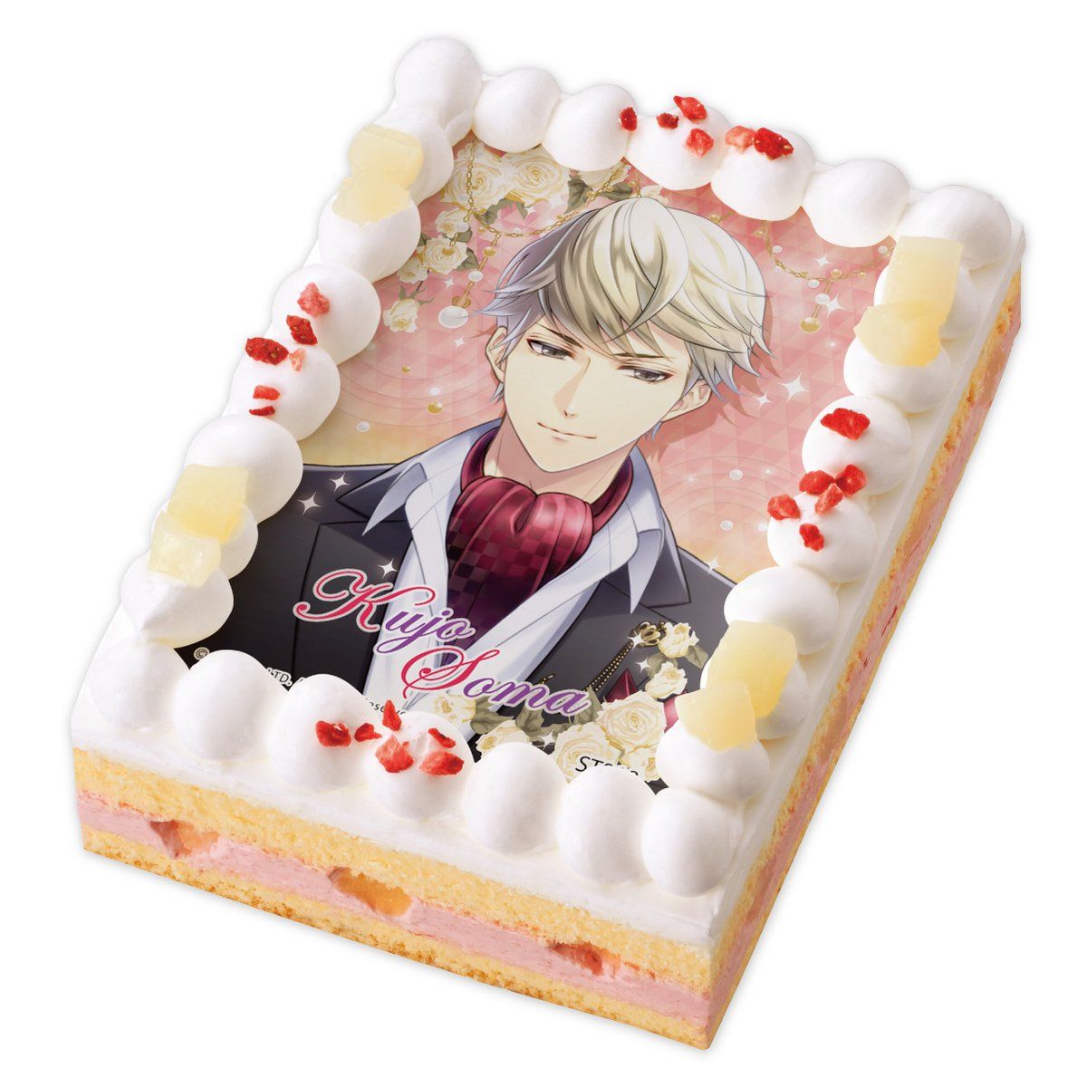 キャラデコプリントケーキ スタンドマイヒーローズ 九条 壮馬