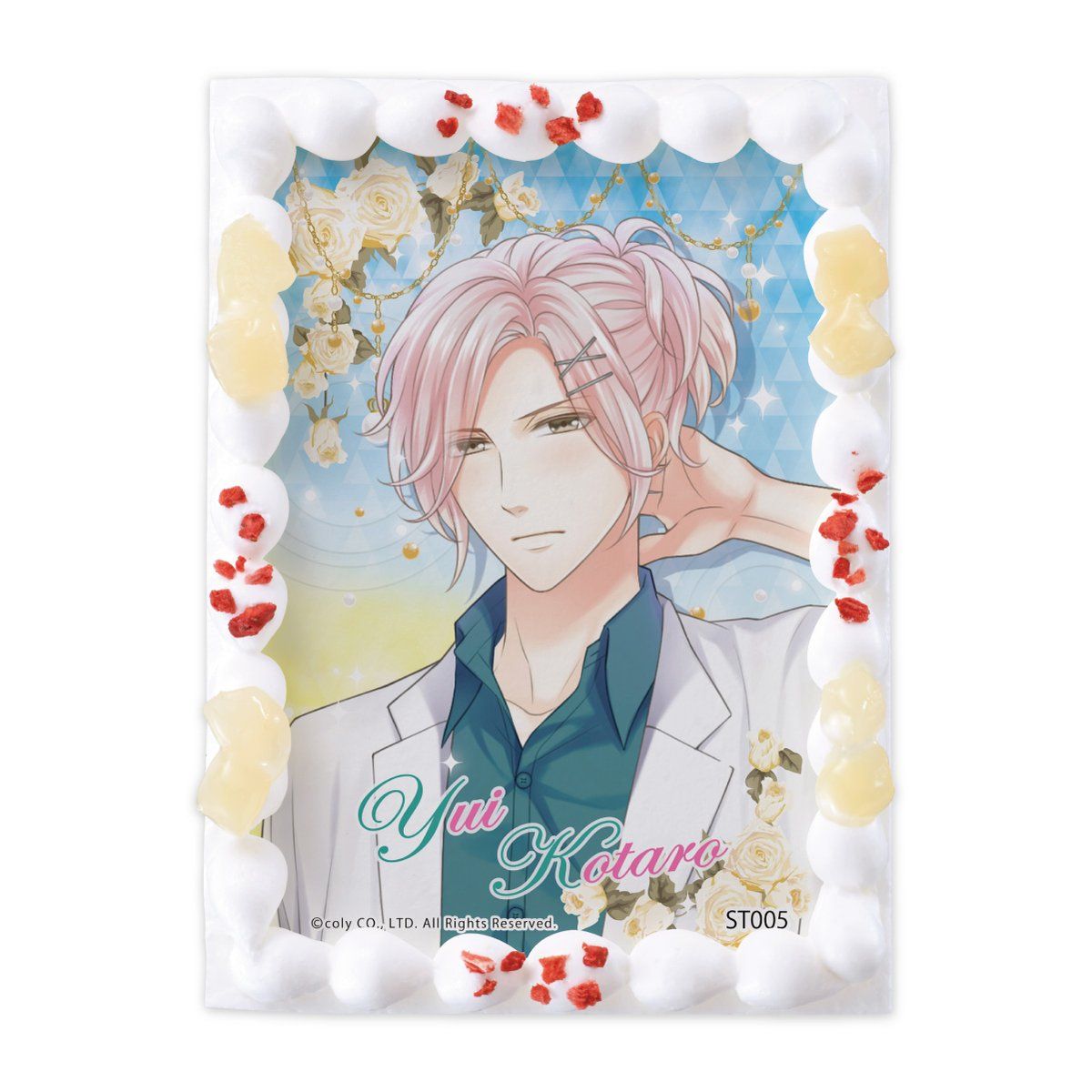 キャラデコプリントケーキ スタンドマイヒーローズ 由井 孝太郎 