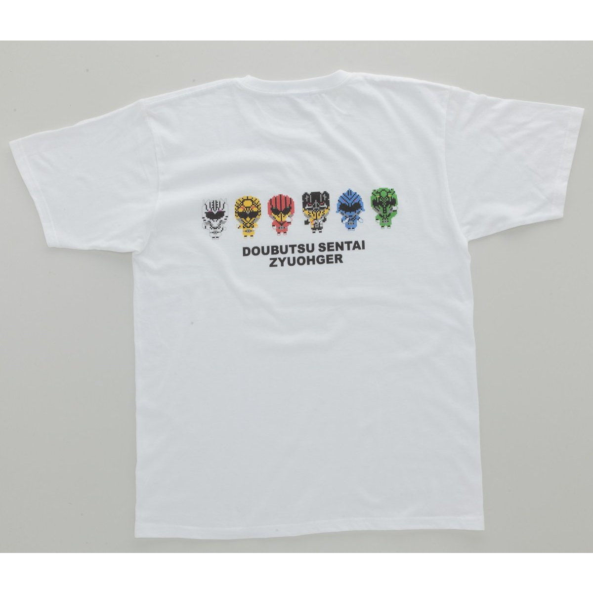 動物戦隊ジュウオウジャー ドットビットtシャツ 白 動物戦隊ジュウオウジャー バンダイナムコグループ公式通販サイト