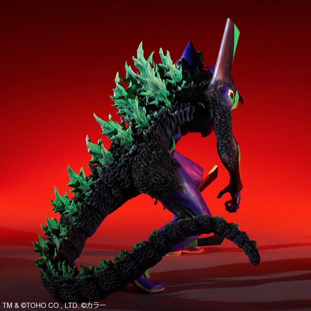 TOHO 30cm Series : Multipurpose Humanoid Decisive Weapon,Artificial Human Evangelion Test Type-01 G Awaking Form(Godzilla Versus Evangelion)